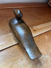 Vintage Ross 87 Marked Carved Wood Wooden Duck Figurine - 2 75 Inches High X