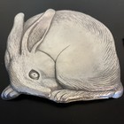 Vtg Rabbit Aluminum Cheese Serving Dish 2 Spreaders Arthur Court 1988 Have Box