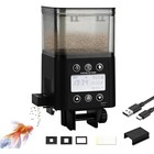 Automatic Fish Feeder Moisture Proof Timer Large Capacity Auto Food Dispenser Us