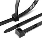 100 Pcs 12  Zip Ties Heavy Duty Black 120lb Uv Cable Wire Nylon Outdoor Strong