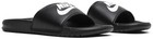 Nike Benassi Jdi Slide Black Black 343880-090 Men s Size