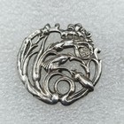 Set Of Six Art Nouveau Sterling Silver Buttons Chester James Deakin 1902