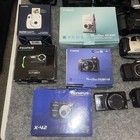 Preowned untested Lot Of 34 Digital film Cameras  sony  Cannon  Olympus  Bulk