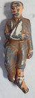 Barclay Manoil Vintage 1950s Wounded Soldier With Cot Stretcher Grey Iron 75mm