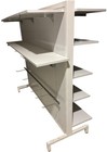 Double-sided Retail Display Rack With Hooks     Freestanding Store Fixture