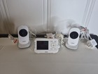 Vtech Vm3252-2  2 8in Digital Video Baby Monitor  With Two Cameras Night Vision