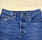Women s Levi s 501 Button Fly Denim Jean Shorts  5 5  Inseam Classic Americana