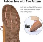 Men s Memory Foam Moccasin Slippers Warm Plush Indoor Outdoor House Shoes Gift