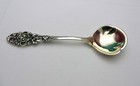 Vintage Solid 800 Silver Sugar cream Spoon 5 25    Hallmarked