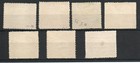British Solomon Islands  Sg  1-7  1907 Gv   Canoe Set M m