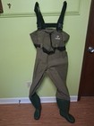 Fishingsir Green 2-ply Nylon Pvc Waterproof Fishing Chest Waders  us Sz 6m   8w 