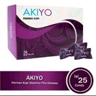 25 Pcs- Akiyo Coffee Candy Hard Boiled Sweet Coffee Flavor Box