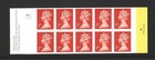 Gb 1995 10 X 1st Class Stamp Booklet Hd24a - Cylinder B5