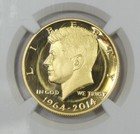 2014-w Gold Kennedy 50th Anniversary High Relief 50c Ngc Proof 70 Ultra Cameo