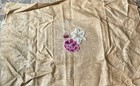 Vintage Pearl Mcgown Hooked Rug Floral Stampd Pattern  388      Holway Gem    26x 45