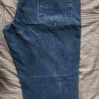 Marith     Fran  ois Girbaud Men s Wide-leg Blue Denim Jeans Medium Wash Logo