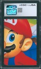 Charles Martinet Signed Amada Card Super Mario 64 Autograph Cgc X Jsa Slab