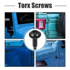 Hard Top Torx Screws Bolts For Jeep Wrangler 2007-2018 Extra Long Black 6pcs