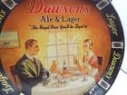 Dawsons Ale And Lager Beer Tray Old Vintage Dawson Brewing New Bedford 1930 s