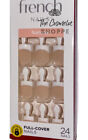 Kiss Salon French Real Short Length Glue-on Nails X 3  Pks
