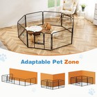Dog Playpen Indoor Fence Height Metal Exercise Pen With Door Small Puppy-medium-