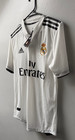 Adidas Real Madrid 2018-2019 White Home Soccer Jersey Climachill Size Medium Nwt