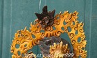 12 5  Old Tibet Buddhism Pure Bronze Gilt Mahakala Wrathful Deity Buddha Statue