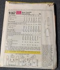 Vintage Mccalls 9167 Misses Ensemble Dress Coat Pattern Size 16