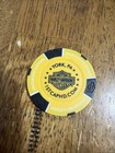 1st Capital Hd - Pennsylvania  yellow black  Harley Davidson Poker Chip Collect