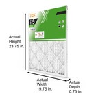 3-pack Standard Pleated Air Filter 20x24x1  Air Filters Replacement Fpr 5 Merv 8