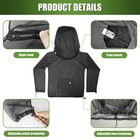 Mosquito Suit With Hood   Gloves Breathable Lightweight Mesh Bug Jacke Outdoor