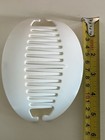 Goody Tzers Hair Cincher Clip Banana Comb Large White 5 Inch Set 80 s Vtg
