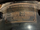 Antique Emerson Electric 12    Brass Blade Table Fan Model 26646 Vintage Works