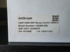 Amscope Hd205-wu 1080p Hdmi Wifi Mouse Control Camera W  C-mount Adapter