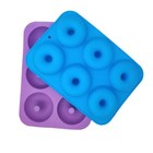 3 Pcs Donut Mold Baking Pan - Non Stick For Donuts Bagels - Silicone