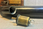 Carl Zeiss Jena Antique Brass Microscope Nr 201332 Lens  10 Vintage Is Very Rare
