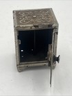 Antique National Safe Combination Lock Metal Cast Iron Still Bank Combo Great