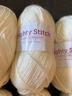 Knit Picks Mighty Stitch Yarn  Lot Of 6 In The Color Cream  80  Acrylic-20  Wool