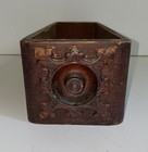 Vintage Wooden Sewing Machine Drawer Sewing Box -  Ornate