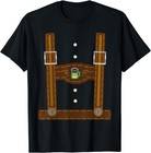 Lederhosen Costume Oktoberfest Gifts Men German Beer Unisex T-shirt Size S-5xl