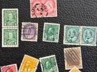 Vintage Canada   Newfoundland Postage Stamps Lot King George V Victoria Used