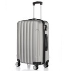 New 20 24 28  3pcs Luggage Travel Organizer Bag Abs Trolley Suitcase Tsa Lock