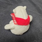 Coca-cola Polar Bear Plush Mini Under 6in White W  Red Scarf 1998 Mpn 1099