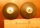 Veco 1-1 4  Streamline Tires And Wheels For U-control Models  1 Pair  New