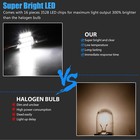 20pcs 31mm Festoon De3175 Led Map dome Interior Light Bulbs 6000k White Canbus