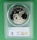 1971 S Pcgs Pr 67 D-cam Eisenhower Proof Silver Dollar  Apollo 11 Insignia Rev