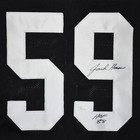 Jack Ham Signed Hof 88 Pro-edition Black Football Jersey  jsa 