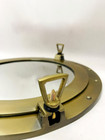 Handmade Brass Antique Porthole Mirror 12  Ship Boat Window Wall Porthole Mirror