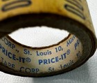Lot Of 3 Partial Rolls Vintage antique Price Stickers  1 00 And  50