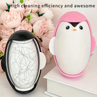 1pc Black Reusable Hair Remover Roller Portable Lint Cleaning Tool - New